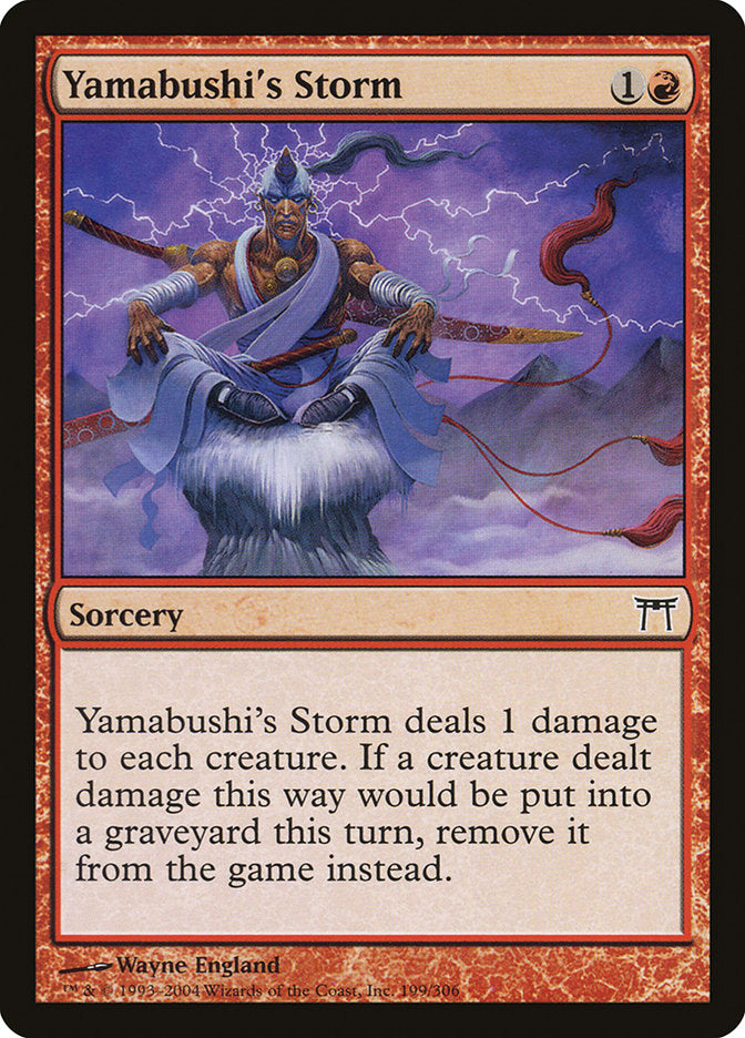 Yamabushi's Storm [Champions of Kamigawa] | Golgari Games