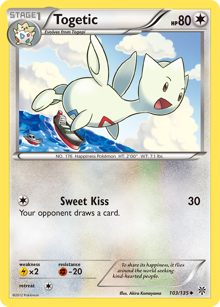 Togetic (103/135) [Black & White: Plasma Storm] | Golgari Games