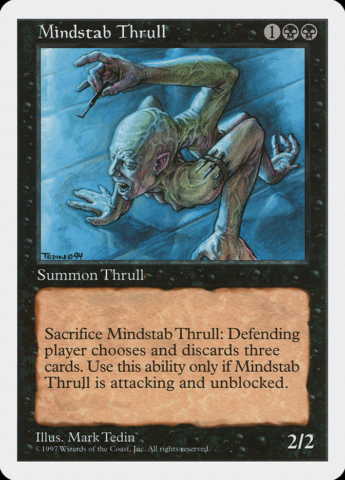 Mindstab Thrull [Fifth Edition] | Golgari Games