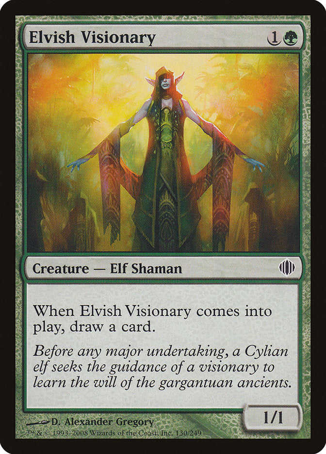 Elvish Visionary [Shards of Alara] | Golgari Games