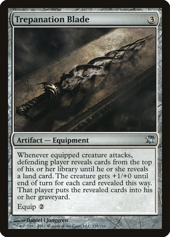 Trepanation Blade [Innistrad] | Golgari Games