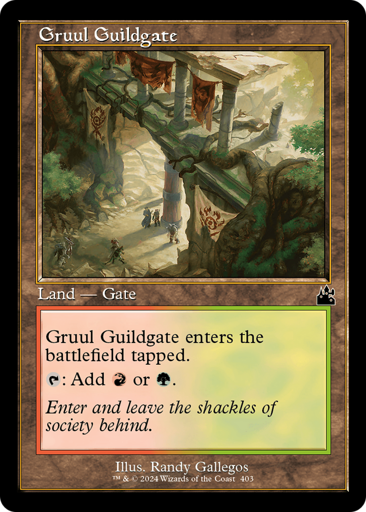 Gruul Guildgate (Retro Frame) [Ravnica Remastered] | Local Legends