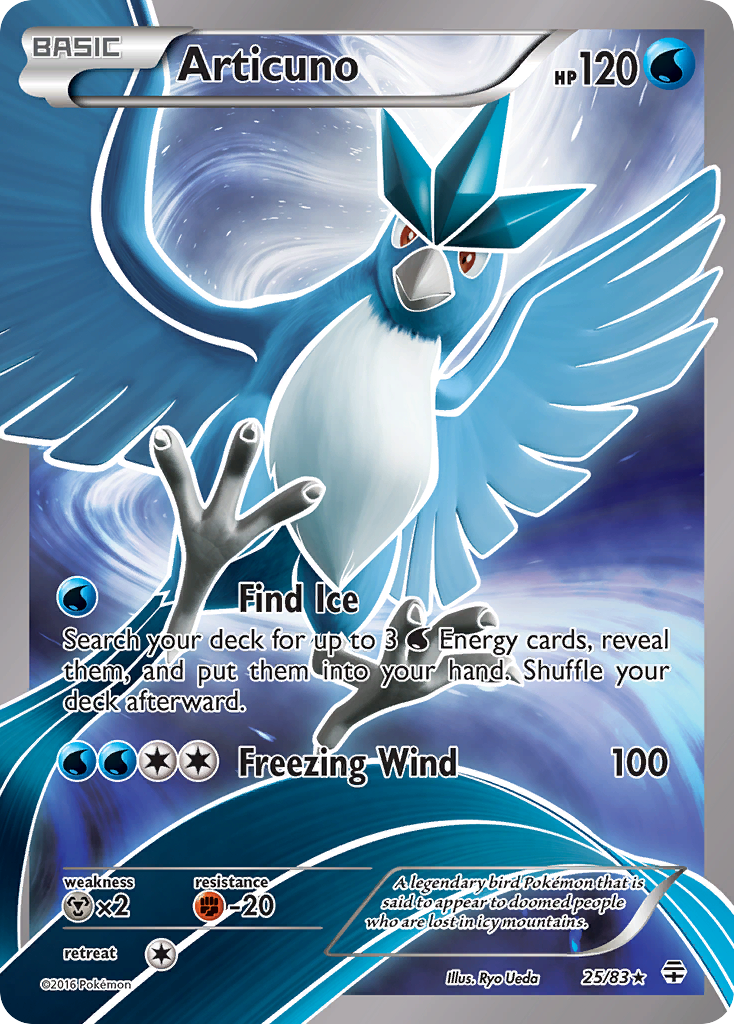 Articuno (25/83) [XY: Generations] | Golgari Games