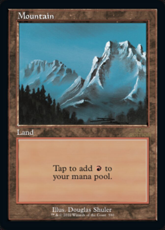 Mountain (Retro) (590) [30th Anniversary Edition] | Local Legends