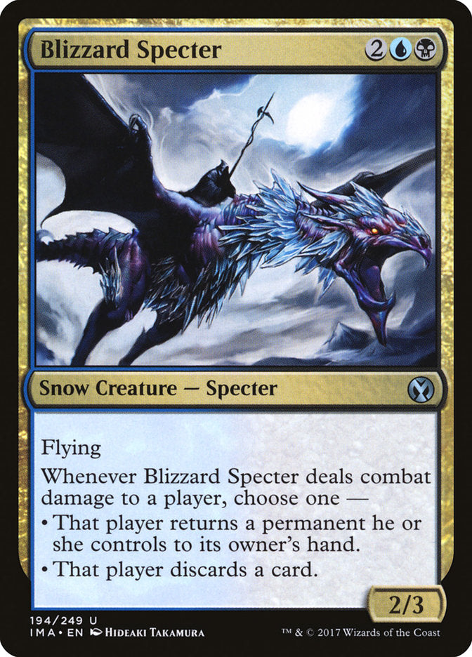 Blizzard Specter [Iconic Masters] | Golgari Games