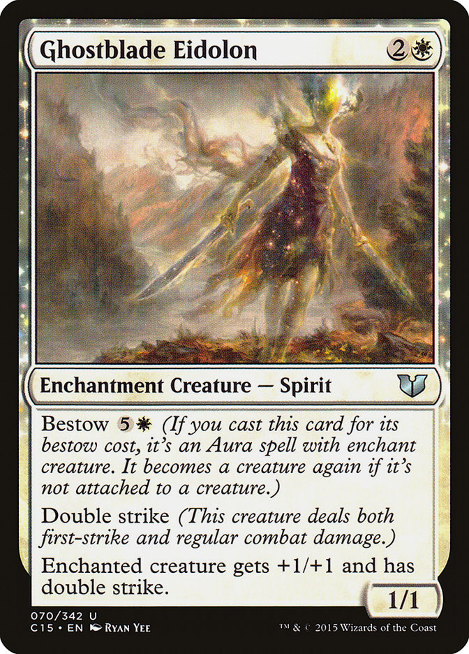 Ghostblade Eidolon [Commander 2015] | Golgari Games