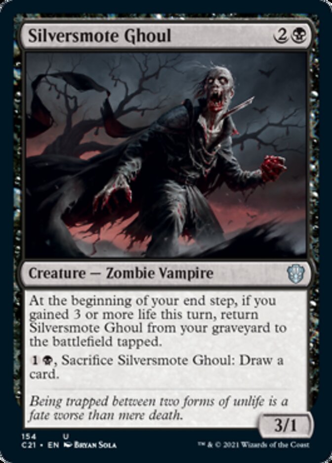 Silversmote Ghoul [Commander 2021] | Golgari Games