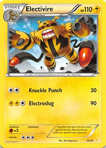 Electivire (25/30) [XY: Trainer Kit 3 - Pikachu Libre] | Golgari Games