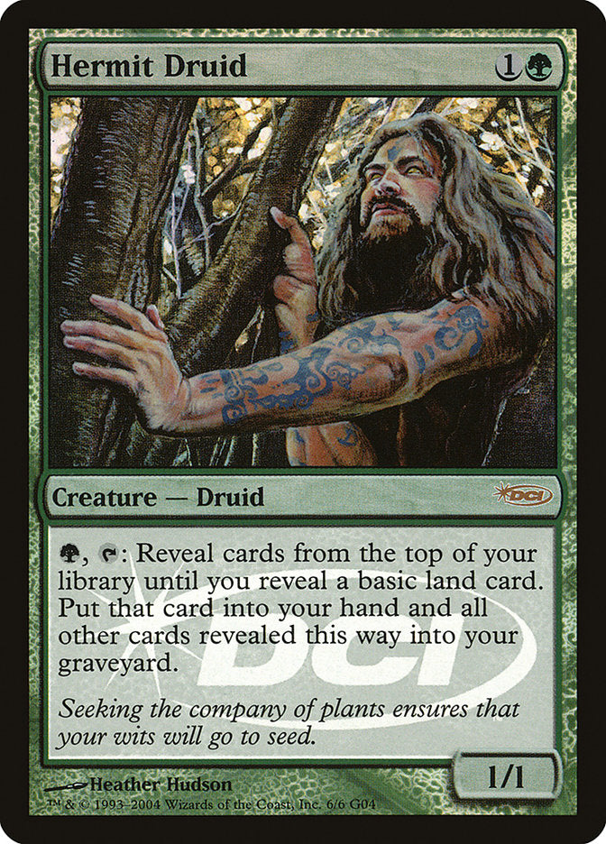 Hermit Druid [Judge Gift Cards 2004] | Golgari Games