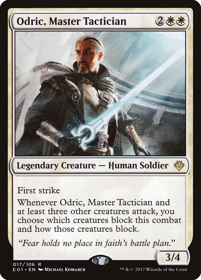 Odric, Master Tactician [Archenemy: Nicol Bolas] | Golgari Games