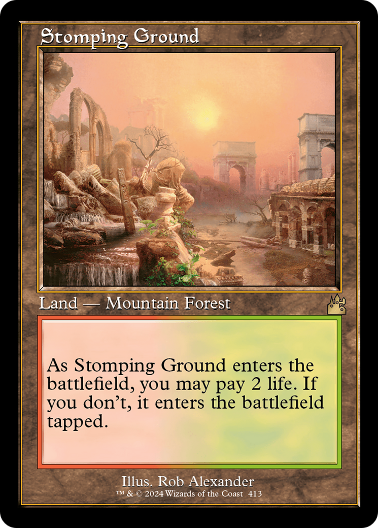 Stomping Ground (Retro) [Ravnica Remastered] | Local Legends