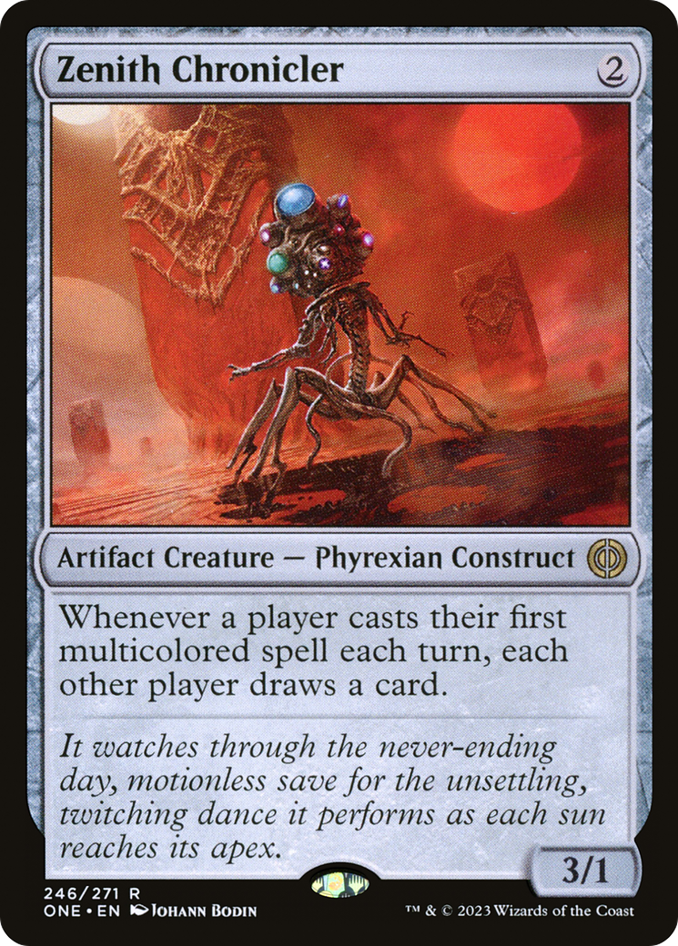 Zenith Chronicler [Phyrexia: All Will Be One] | Golgari Games