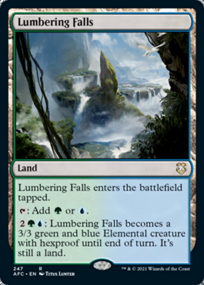 Lumbering Falls [Dungeons & Dragons: Adventures in the Forgotten Realms Commander] | Local Legends