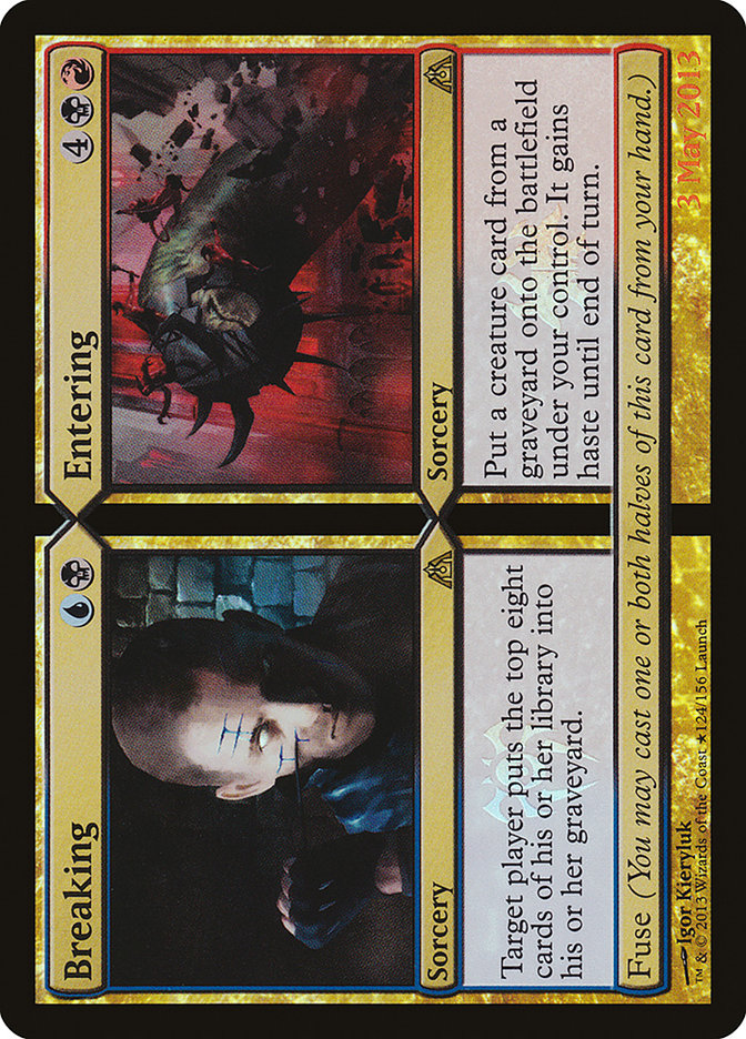 Breaking // Entering (Launch) [Dragon's Maze Promos] | Local Legends