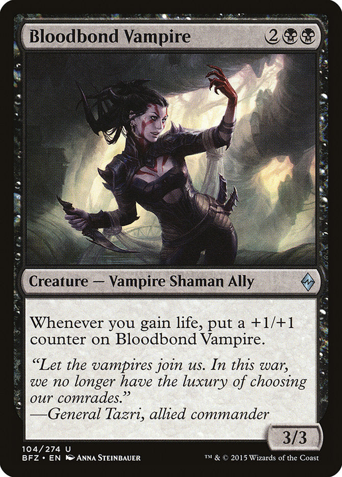 Bloodbond Vampire [Battle for Zendikar] | Local Legends