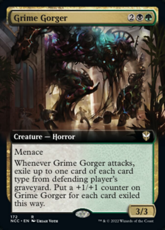 Grime Gorger (Extended Art) [Streets of New Capenna Commander] | Local Legends