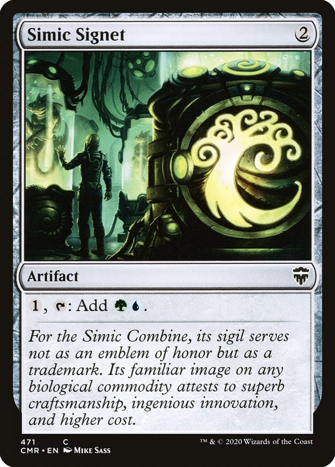 Simic Signet [Commander Legends] | Local Legends