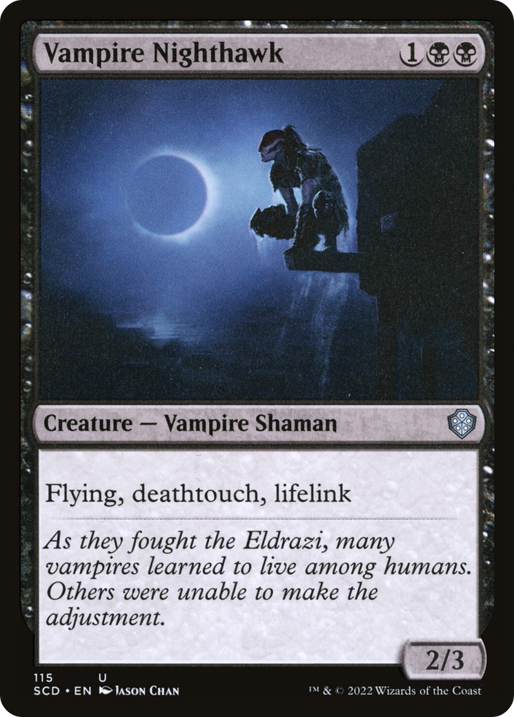 Vampire Nighthawk [Starter Commander Decks] | Local Legends