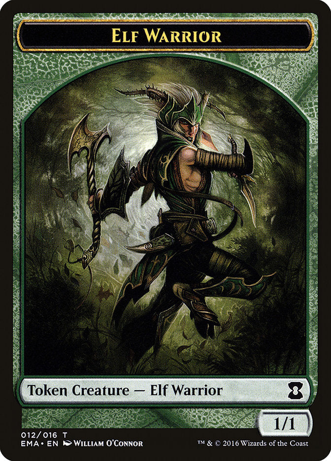Elf Warrior Token [Eternal Masters Tokens] | Local Legends