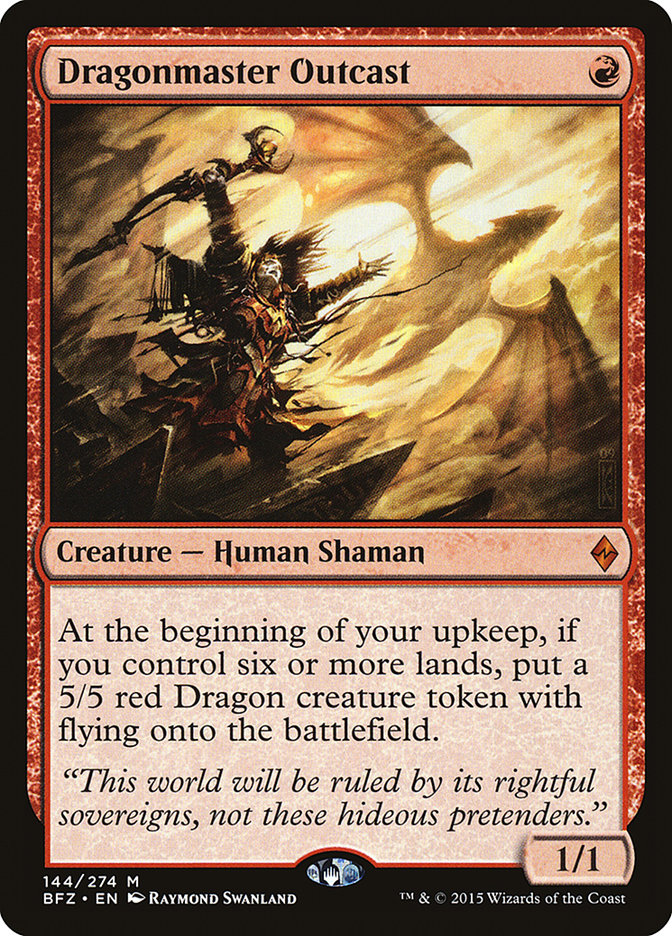 Dragonmaster Outcast [Battle for Zendikar] | Local Legends
