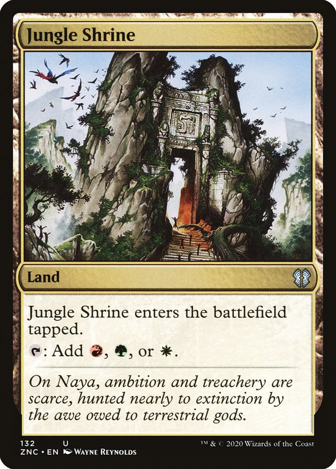 Jungle Shrine [Zendikar Rising Commander] | Local Legends