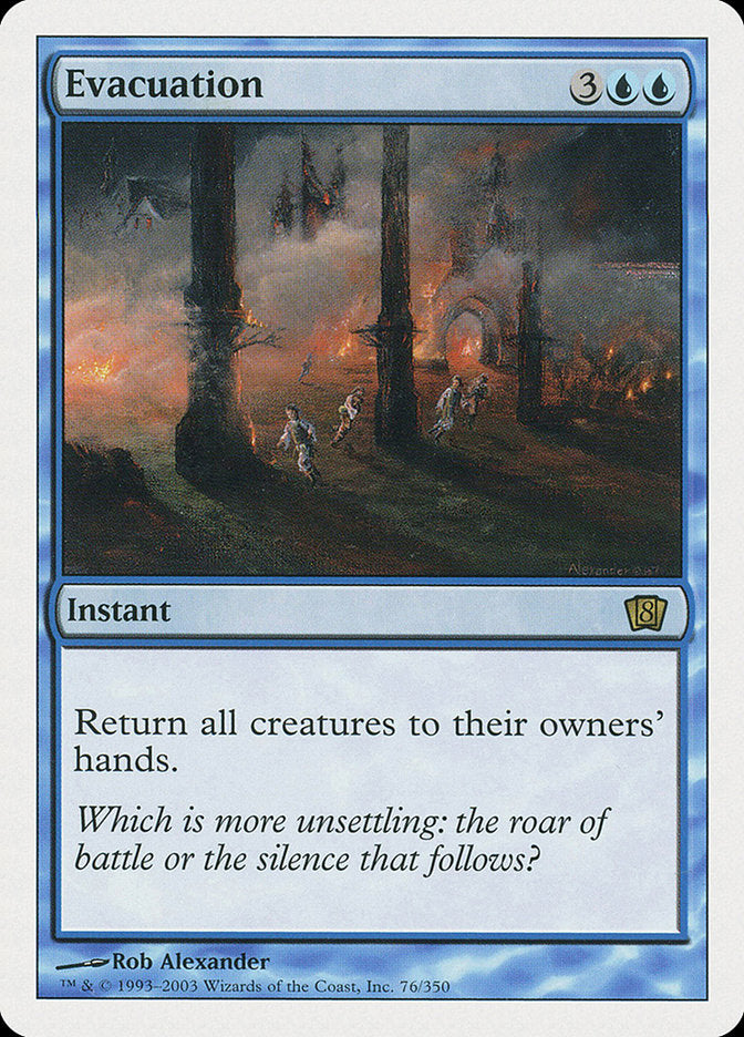 Evacuation [Eighth Edition] | Local Legends