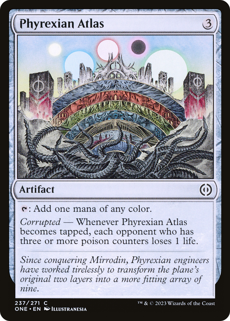 Phyrexian Atlas [Phyrexia: All Will Be One] | Golgari Games