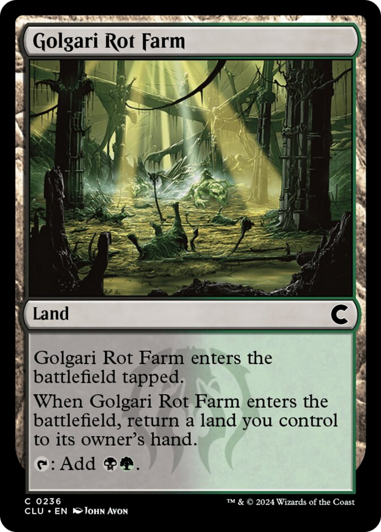 Golgari Rot Farm [Ravnica: Clue Edition] | Local Legends