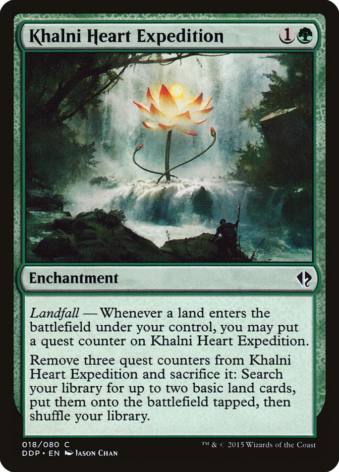 Khalni Heart Expedition [Duel Decks: Zendikar vs. Eldrazi] | Local Legends