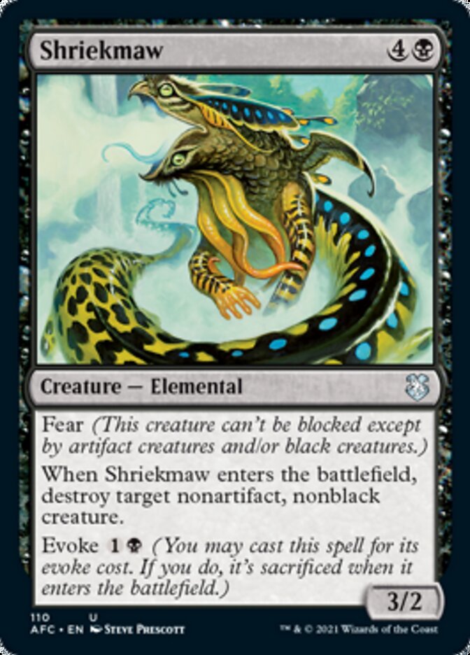 Shriekmaw [Dungeons & Dragons: Adventures in the Forgotten Realms Commander] | Local Legends