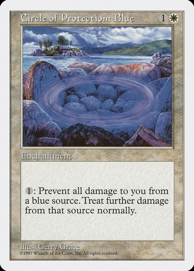 Circle of Protection: Blue [Fifth Edition] | Local Legends