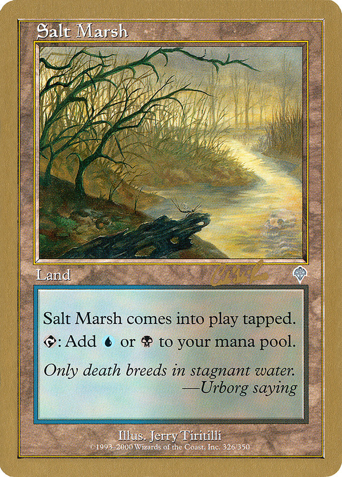 Salt Marsh (Carlos Romao) [World Championship Decks 2002] | Golgari Games