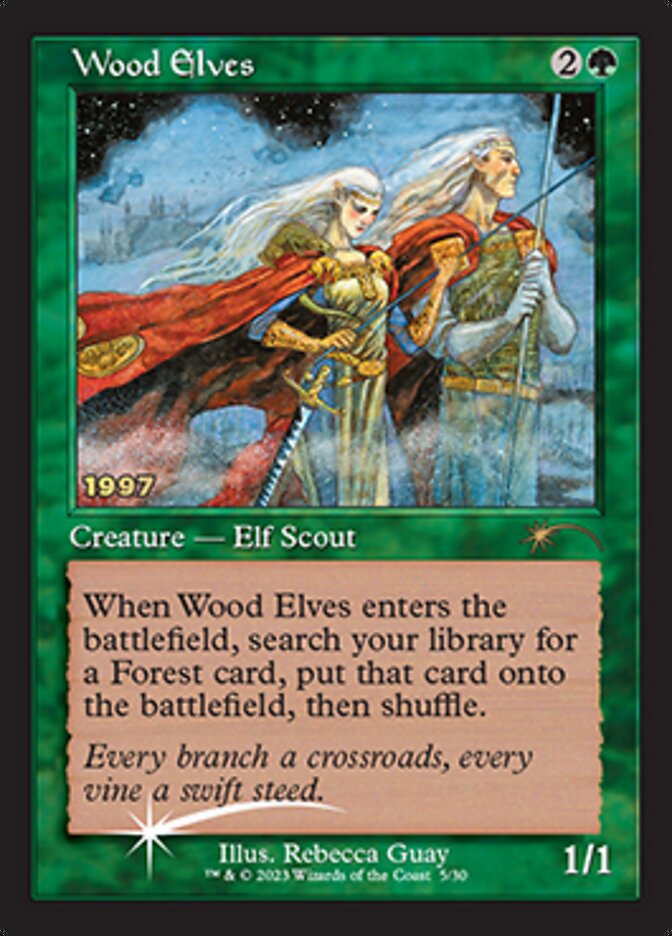 Wood Elves [30th Anniversary Promos] | Golgari Games