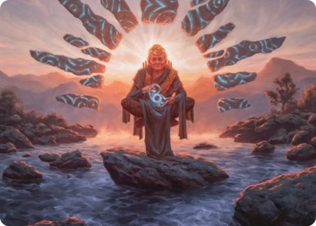 Jadzi, Oracle of Arcavios Art Card [Strixhaven: School of Mages Art Series] | Local Legends