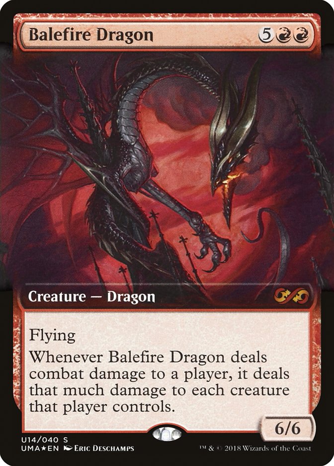 Balefire Dragon (Topper) [Ultimate Masters Box Topper] | Golgari Games