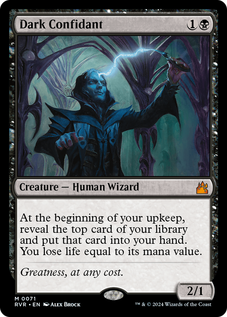 Dark Confidant [Ravnica Remastered] | Local Legends