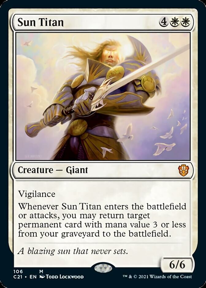 Sun Titan [Commander 2021] | Local Legends