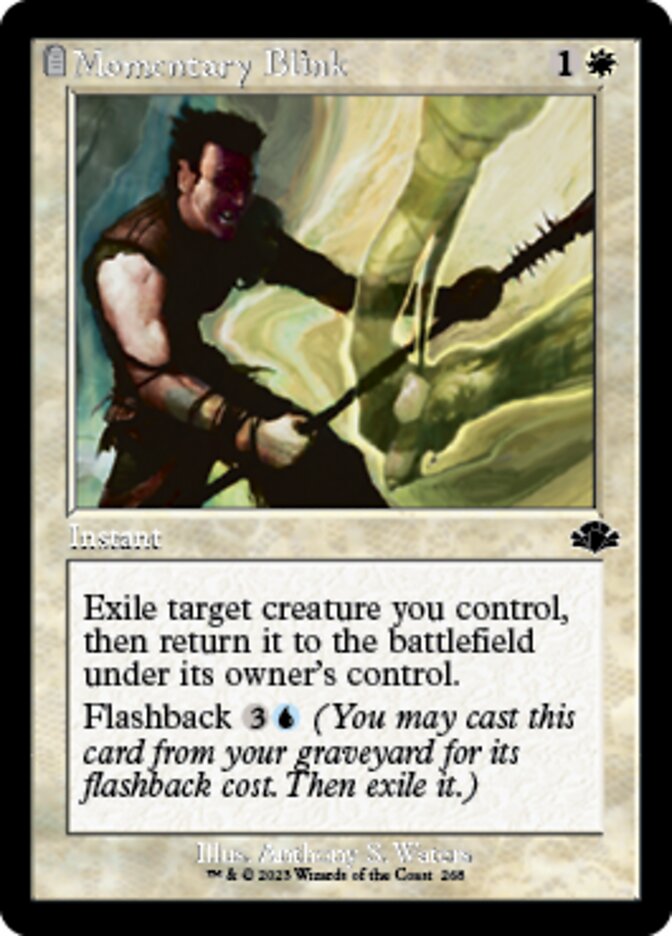 Momentary Blink (Retro) [Dominaria Remastered] | Local Legends