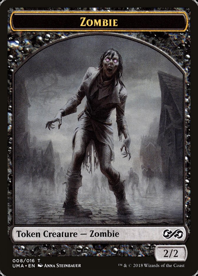 Zombie Token [Ultimate Masters Tokens] | Golgari Games