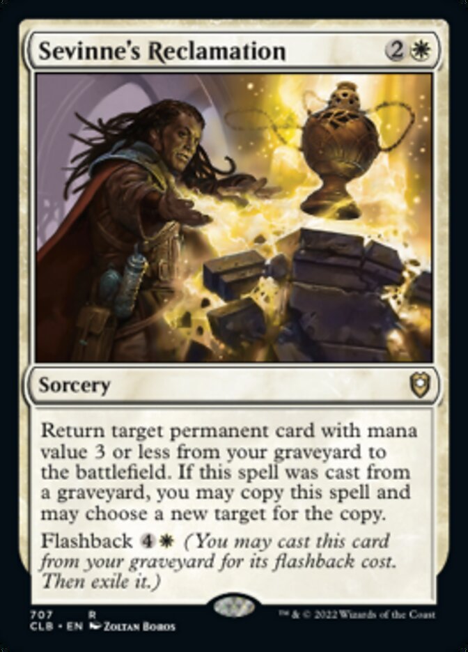 Sevinne's Reclamation [Commander Legends: Battle for Baldur's Gate] | Local Legends