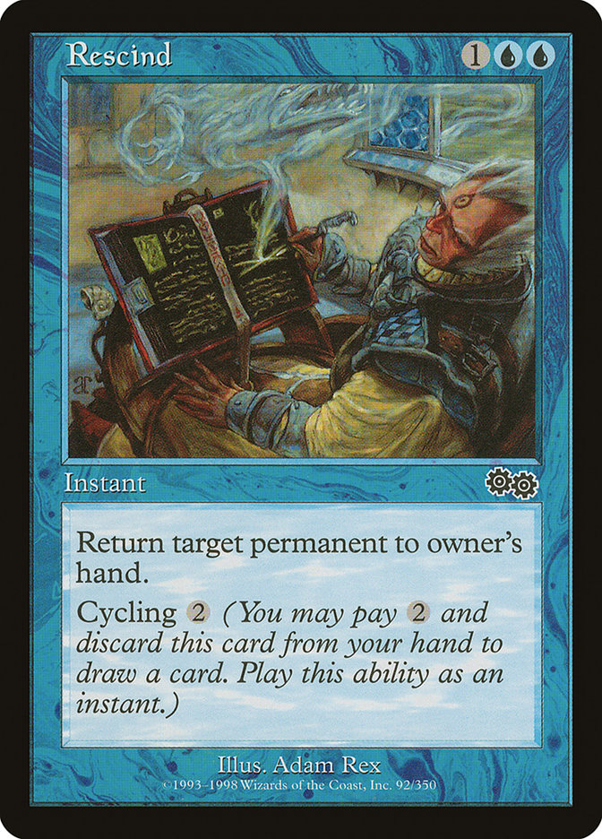 Rescind [Urza's Saga] | Local Legends