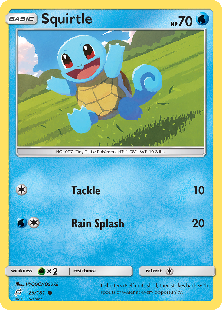 Squirtle (23/181) [Sun & Moon: Team Up] | Golgari Games