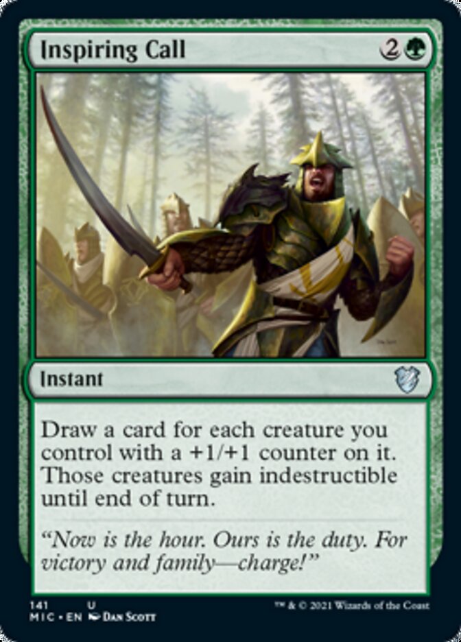 Inspiring Call [Innistrad: Midnight Hunt Commander] | Local Legends