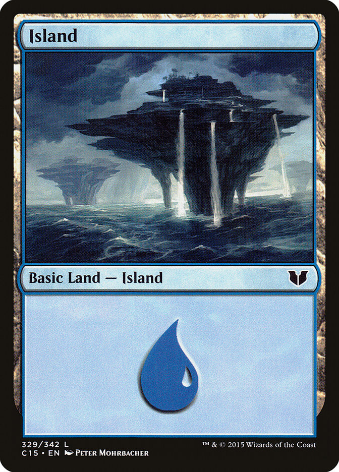 Island (329) [Commander 2015] | Golgari Games