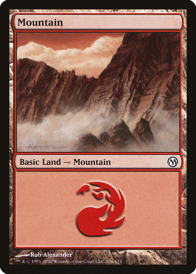 Mountain (106) [Duels of the Planeswalkers] | Local Legends