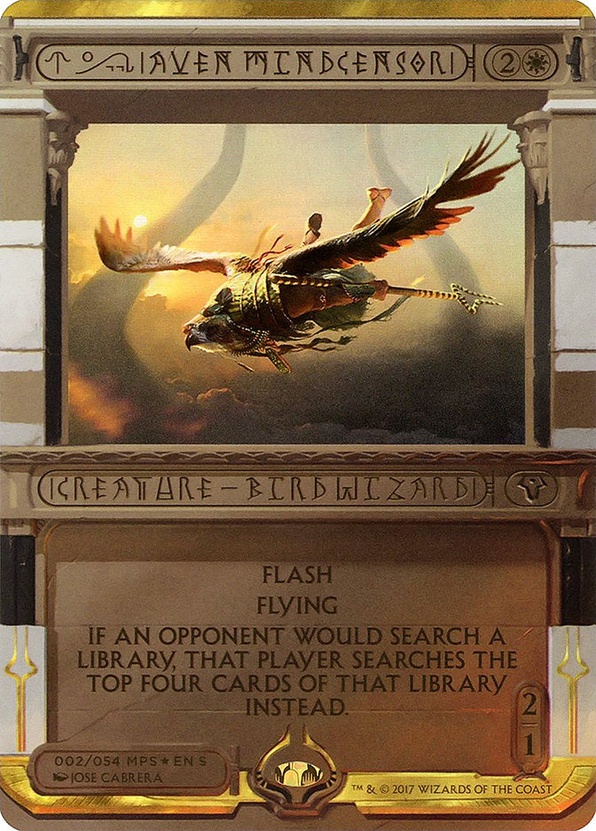 Aven Mindcensor (Invocation) [Amonkhet Invocations] | Golgari Games