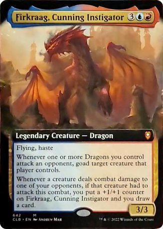 Firkraag, Cunning Instigator (Extended Art) [Commander Legends: Battle for Baldur's Gate] | Local Legends