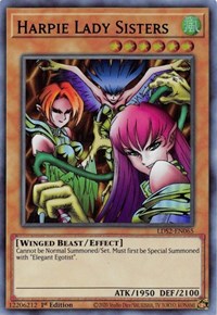 Harpie Lady Sisters (Purple) [LDS2-EN065] Ultra Rare | Golgari Games