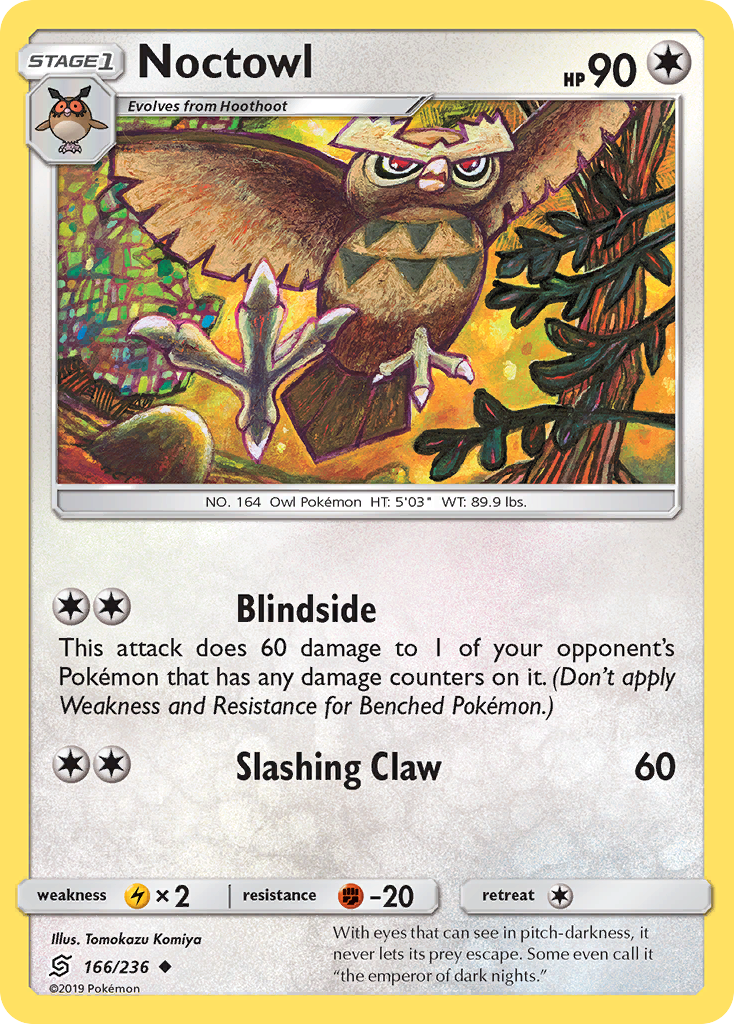 Noctowl (166/236) [Sun & Moon: Unified Minds] | Golgari Games