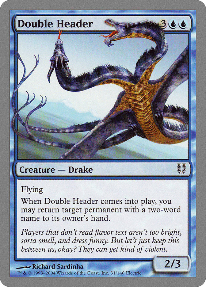 Double Header [Unhinged] | Local Legends